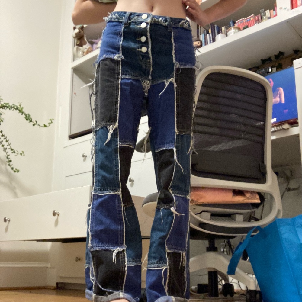 Patchwork Jeans - image 4